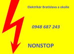 Elektrikár Bratislava a okolie NONSTOP